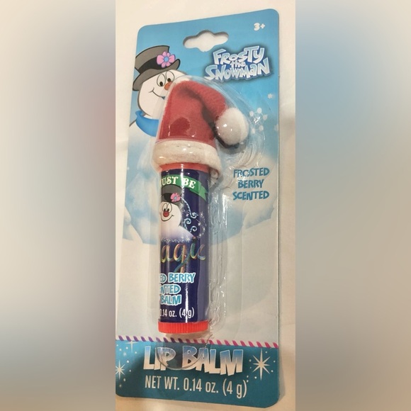 3pack Santa hat Elf on the Shelf, Snoopy & Frosty the snowman flavored lip balms - Picture 11 of 11